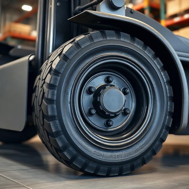 Solid Traction Tires